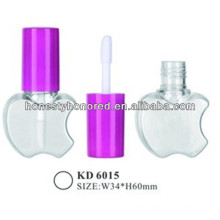 Plastic Apple Shape Empty Lip Gloss Bottles